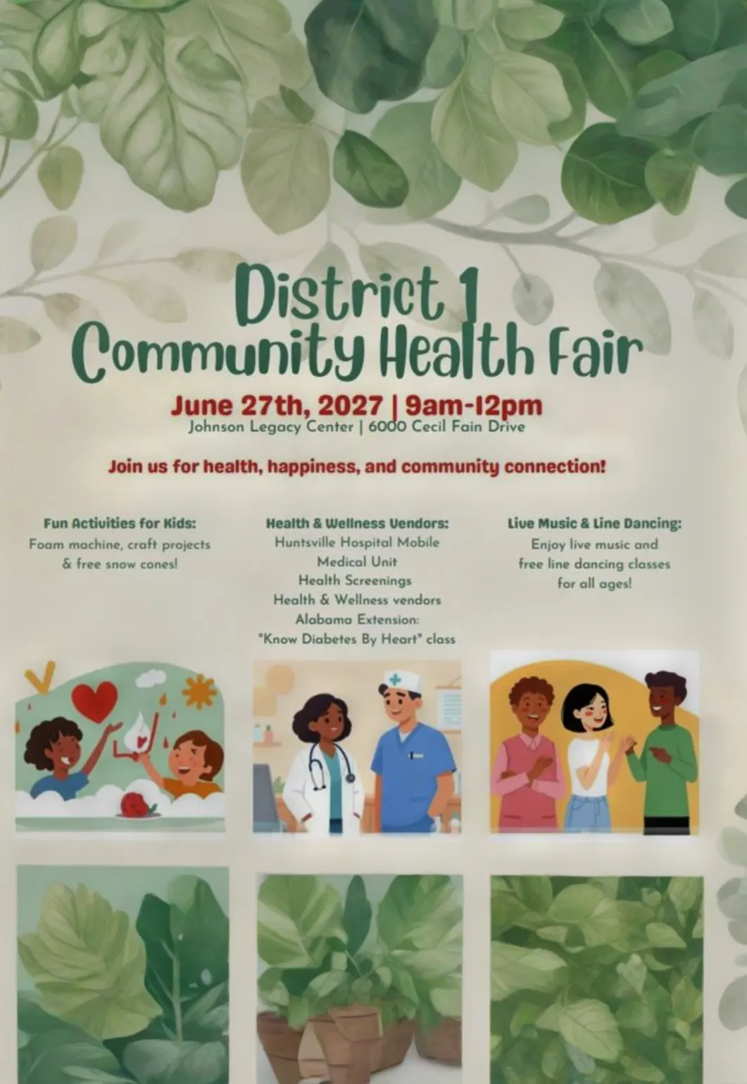 District 1 Community Health Fair