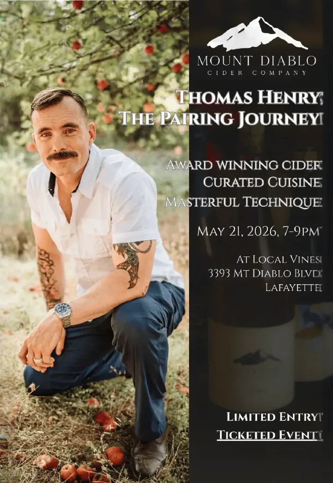 Elevate Your Palate: An Evening of Fine Cider & Cuisine
