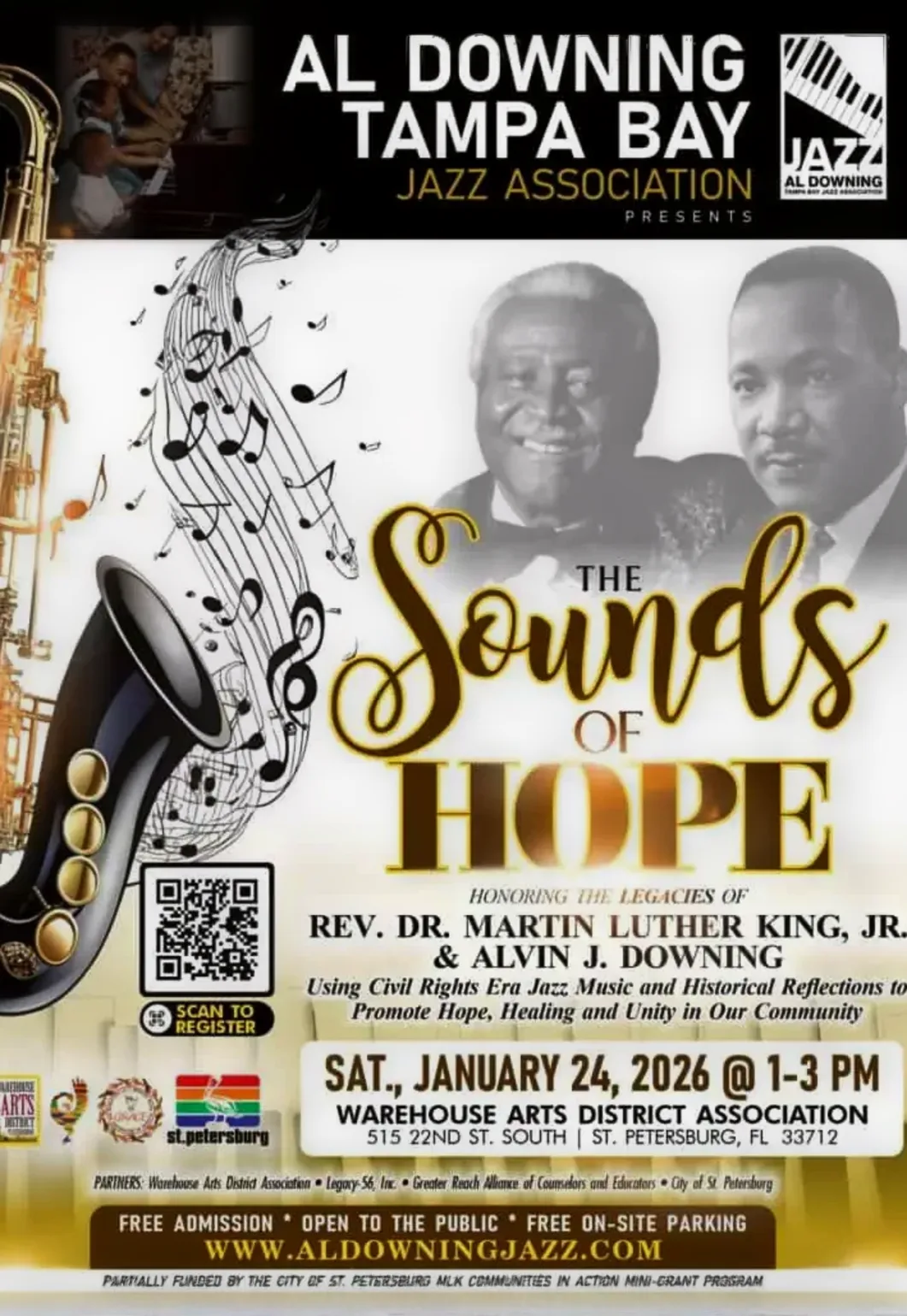 The Sounds of Hope: Honoring the Legacies of Dr. Martin Luther King, Jr. and Alvin J. Downing