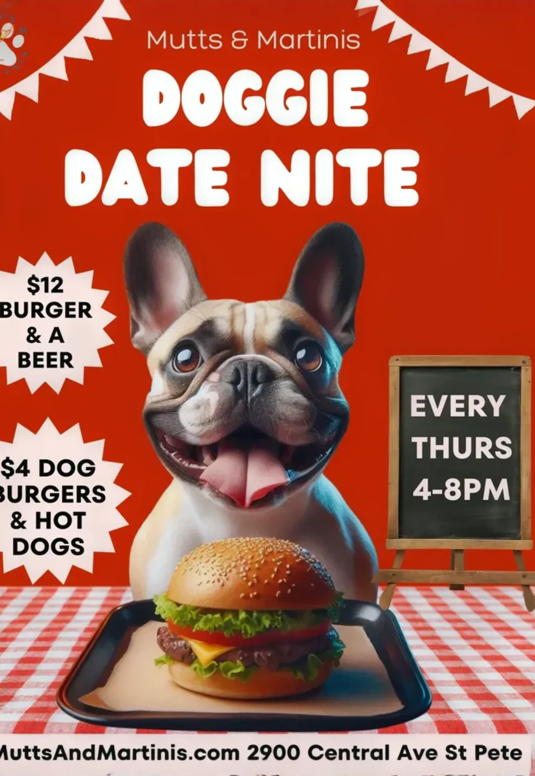 Thursdays are Doggie Date Nite 