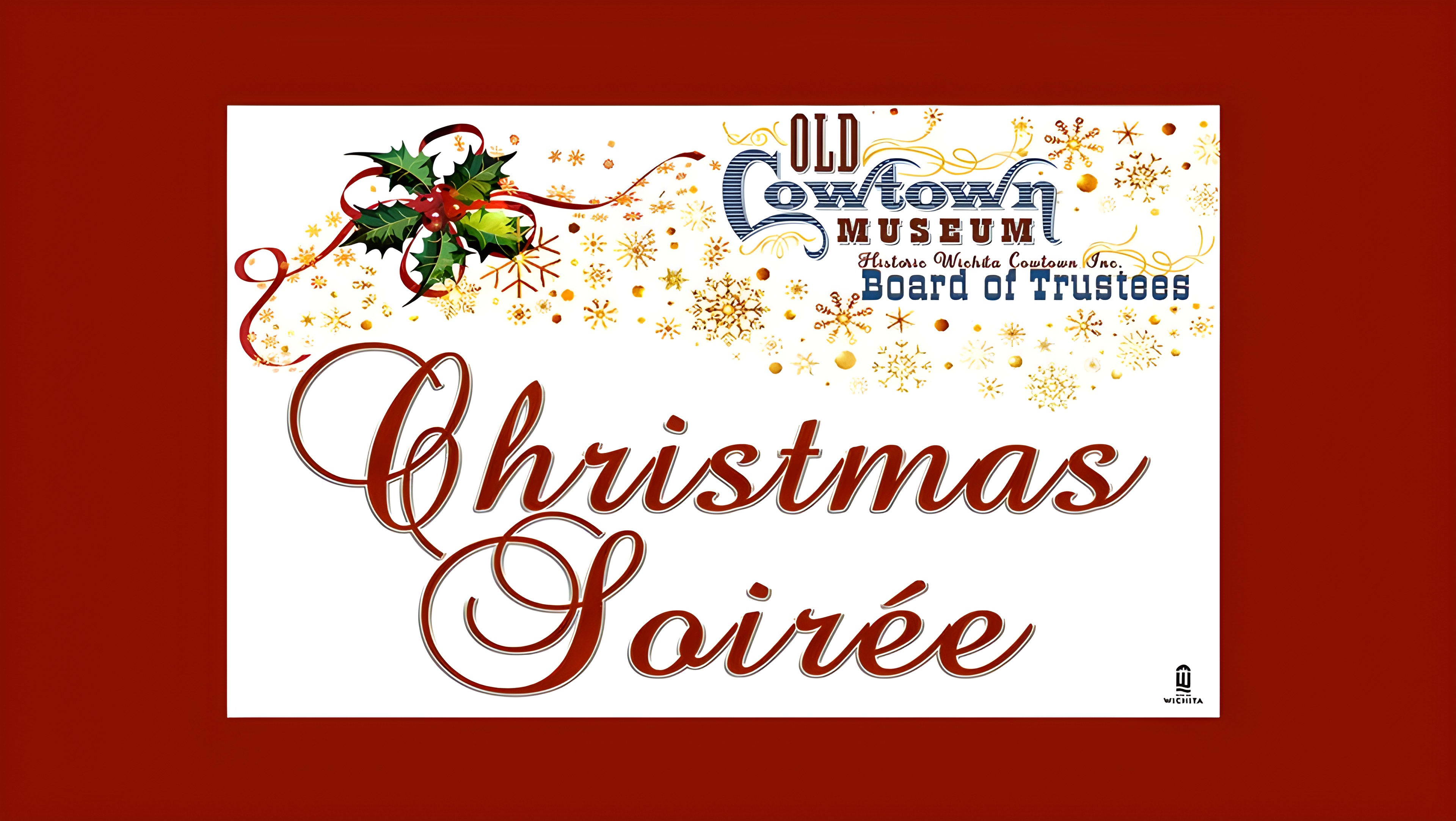 Historic Wichita Cowtown Christmas Soirée Fundraiser