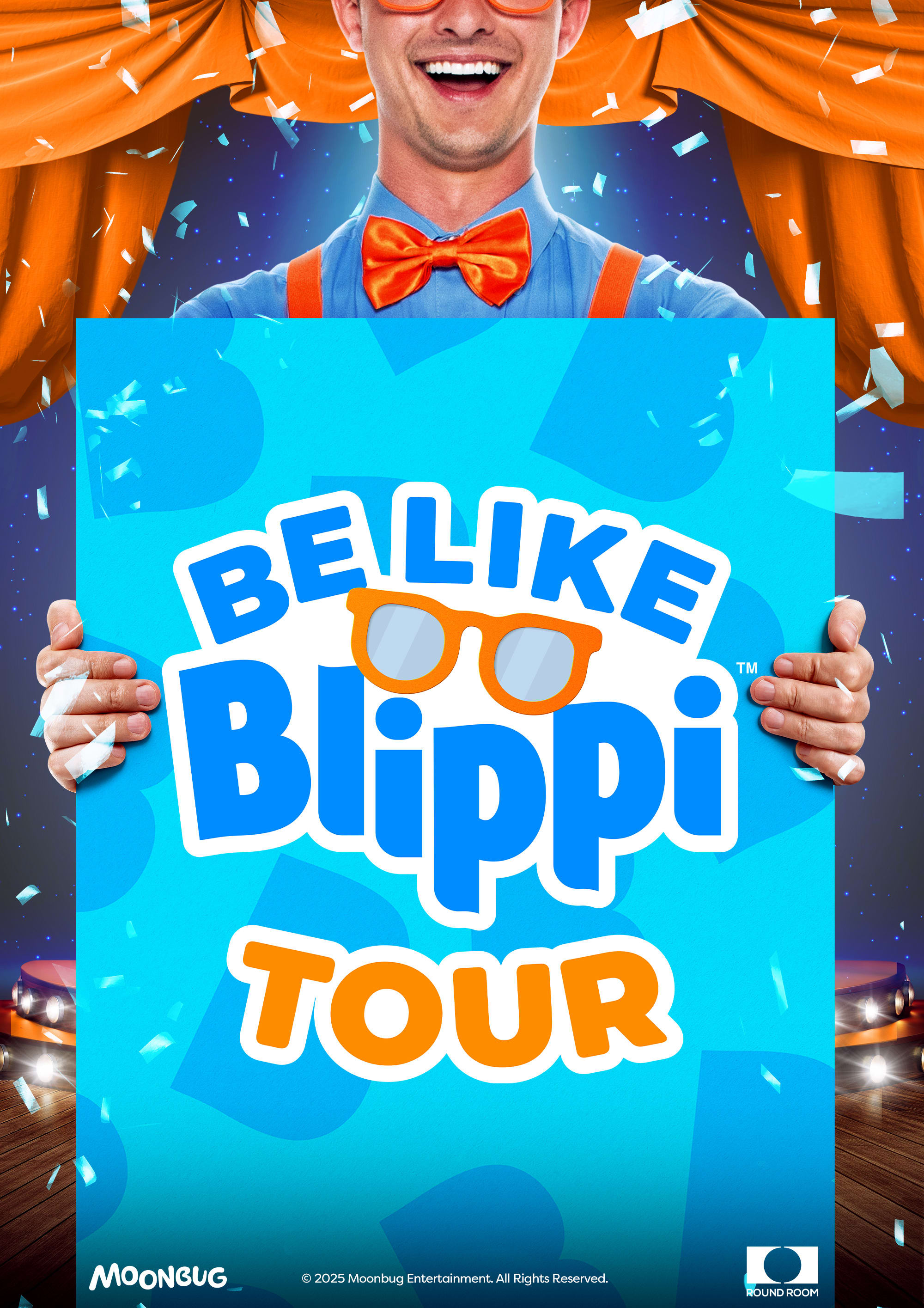 BE LIKE BLIPPI TOUR!
