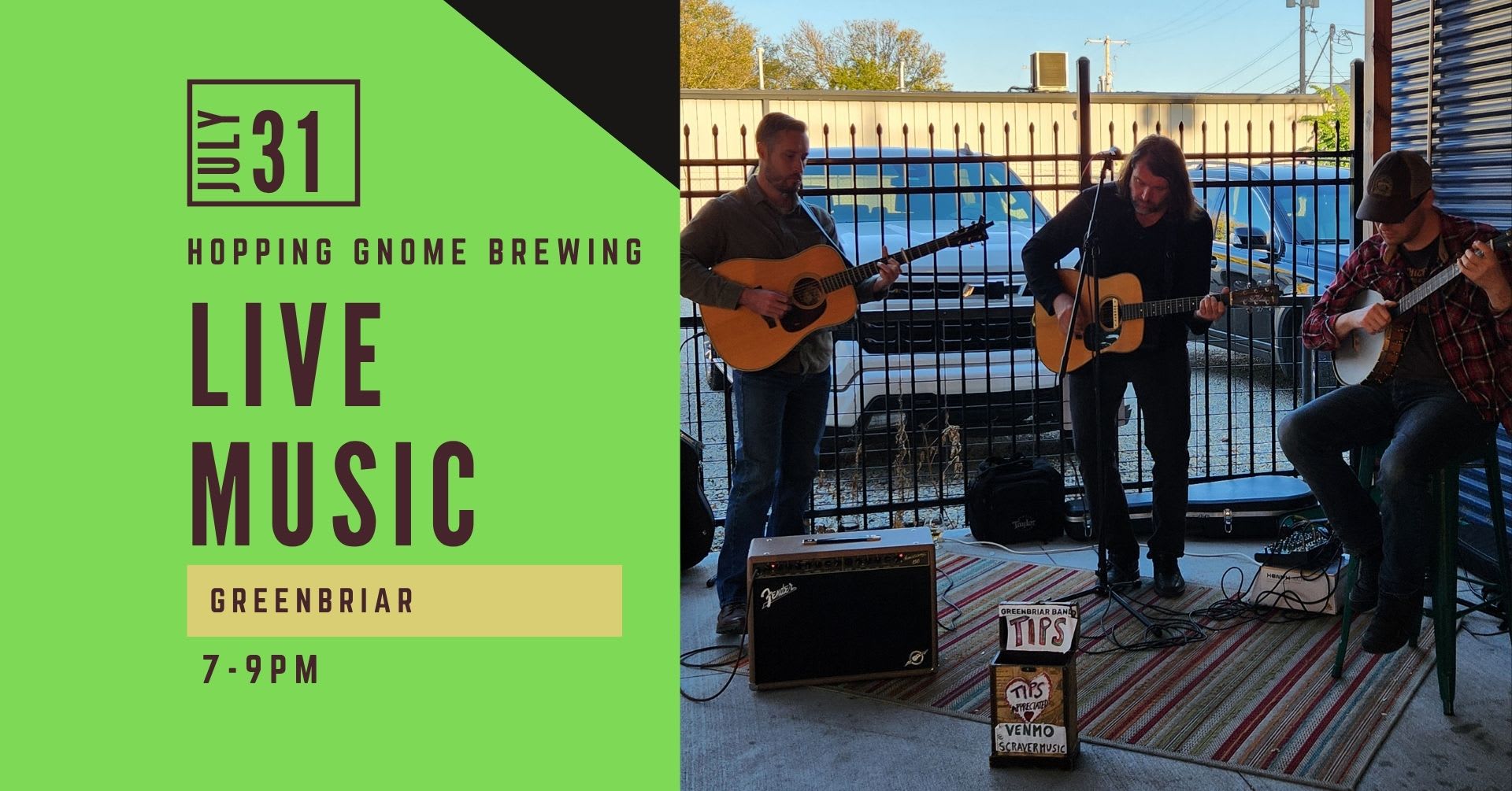 Live Music at Hopping Gnome: Greenbriar