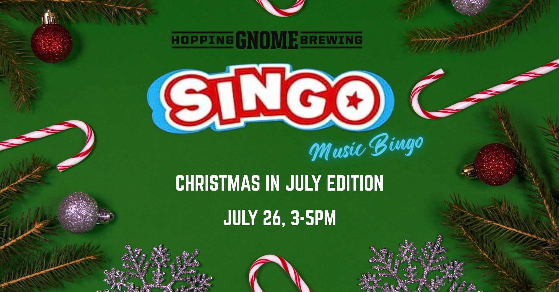 Singo Sunday: Christmas in July Edition