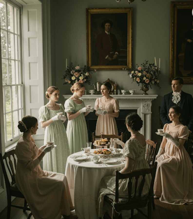 Bridgerton Themed Tea Party