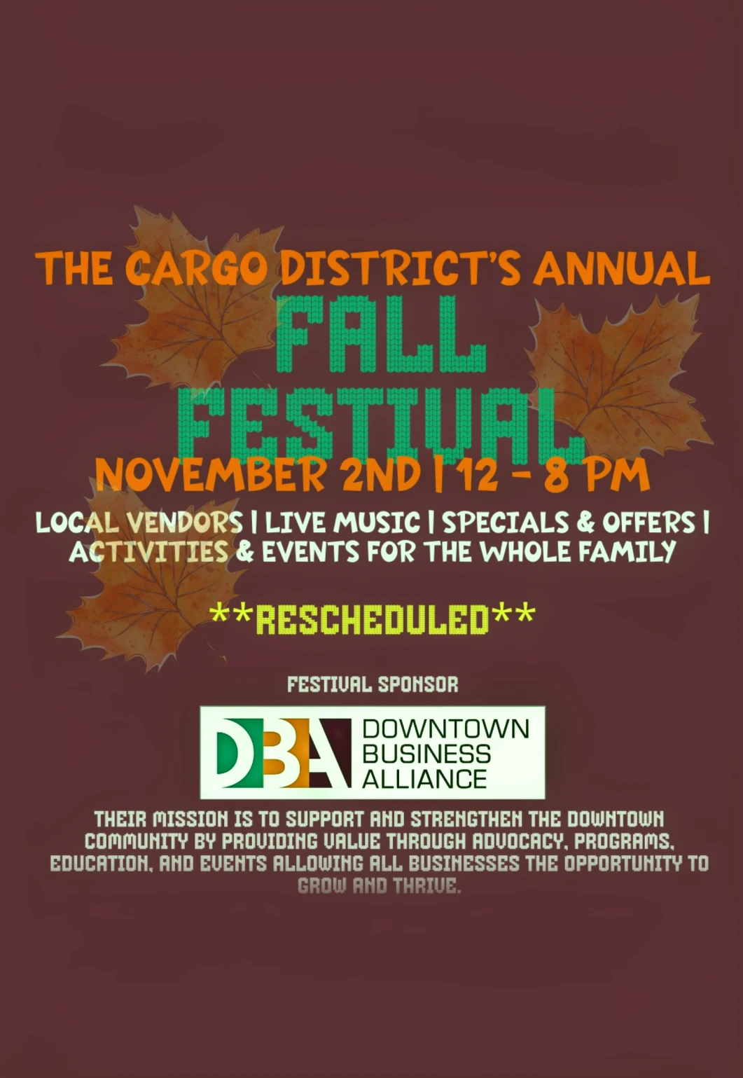 Cargo District Fall Fest 