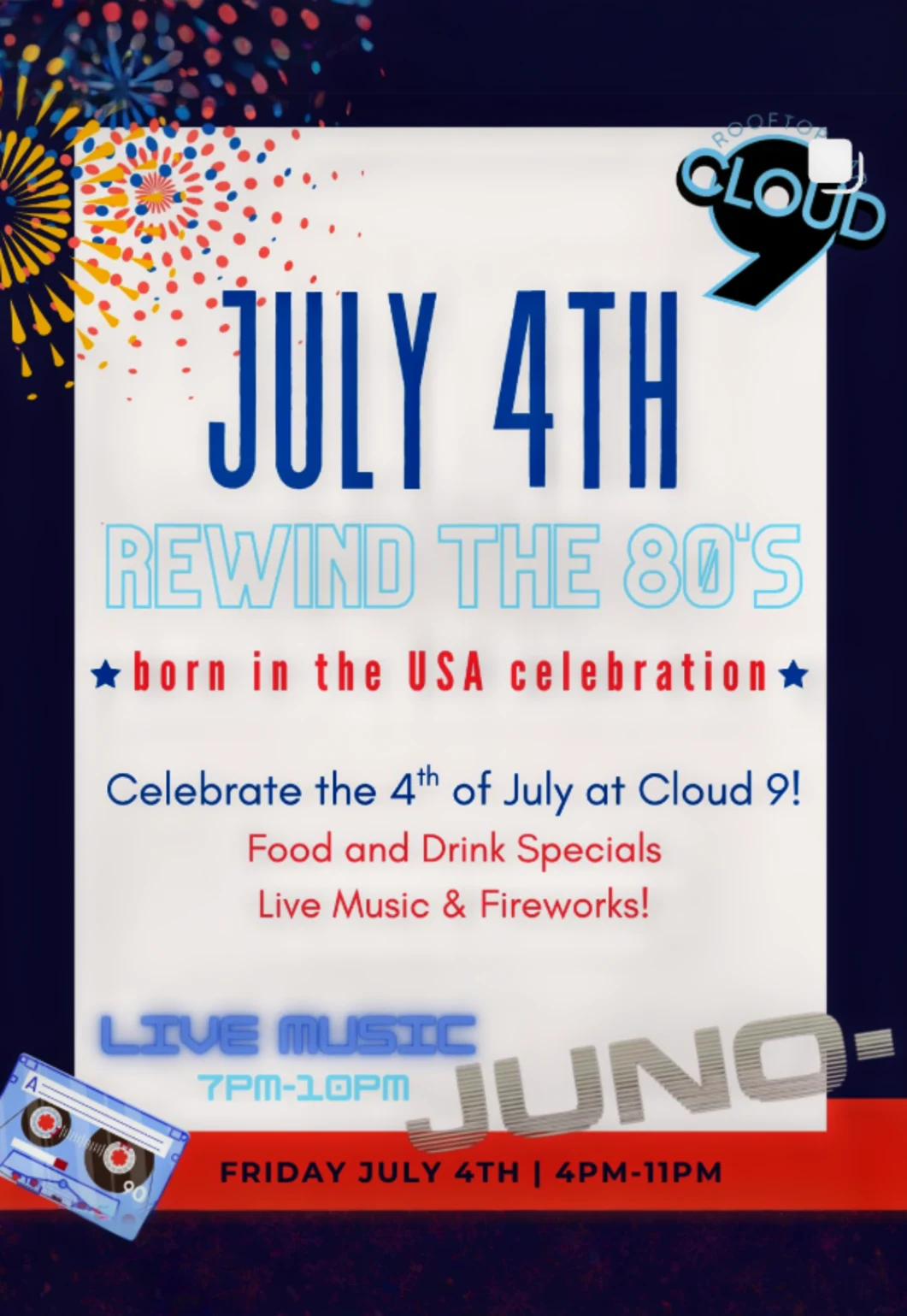 July 4th Rewind the 80s