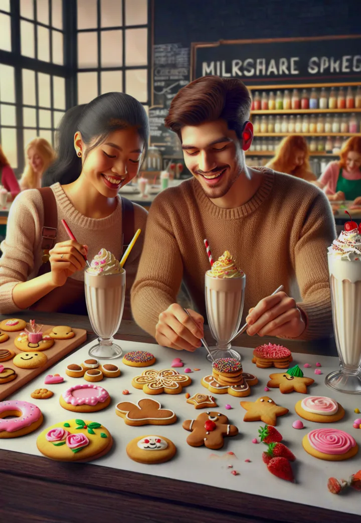 Galantine's Milkshakes and Cookies