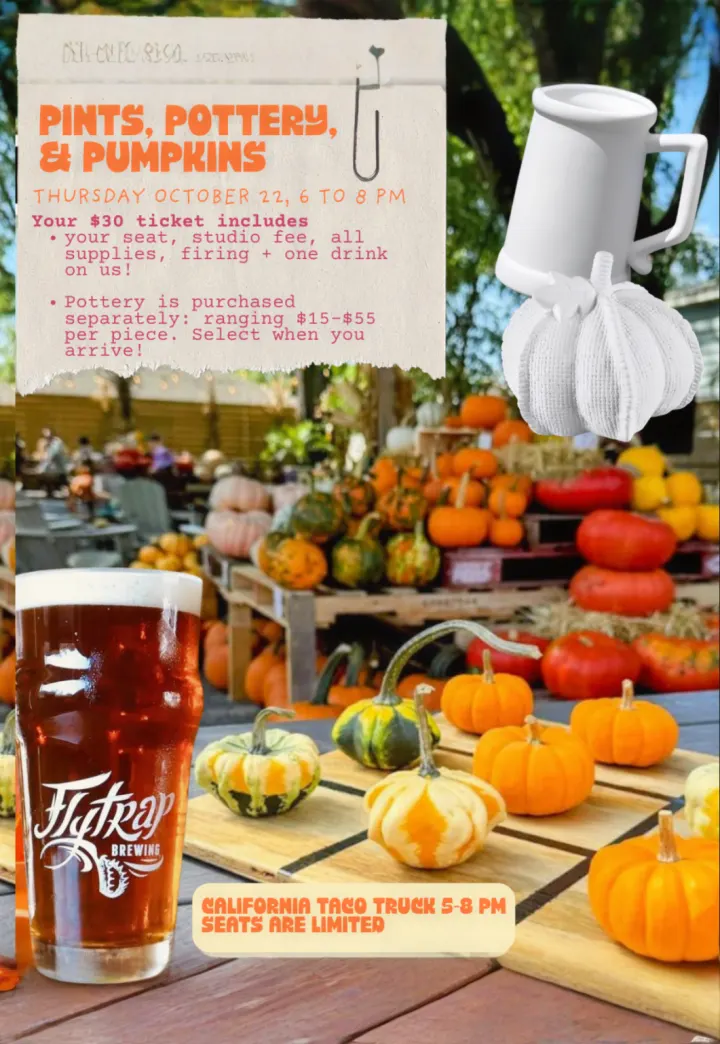 Pints, Pottery & Pumpkins
