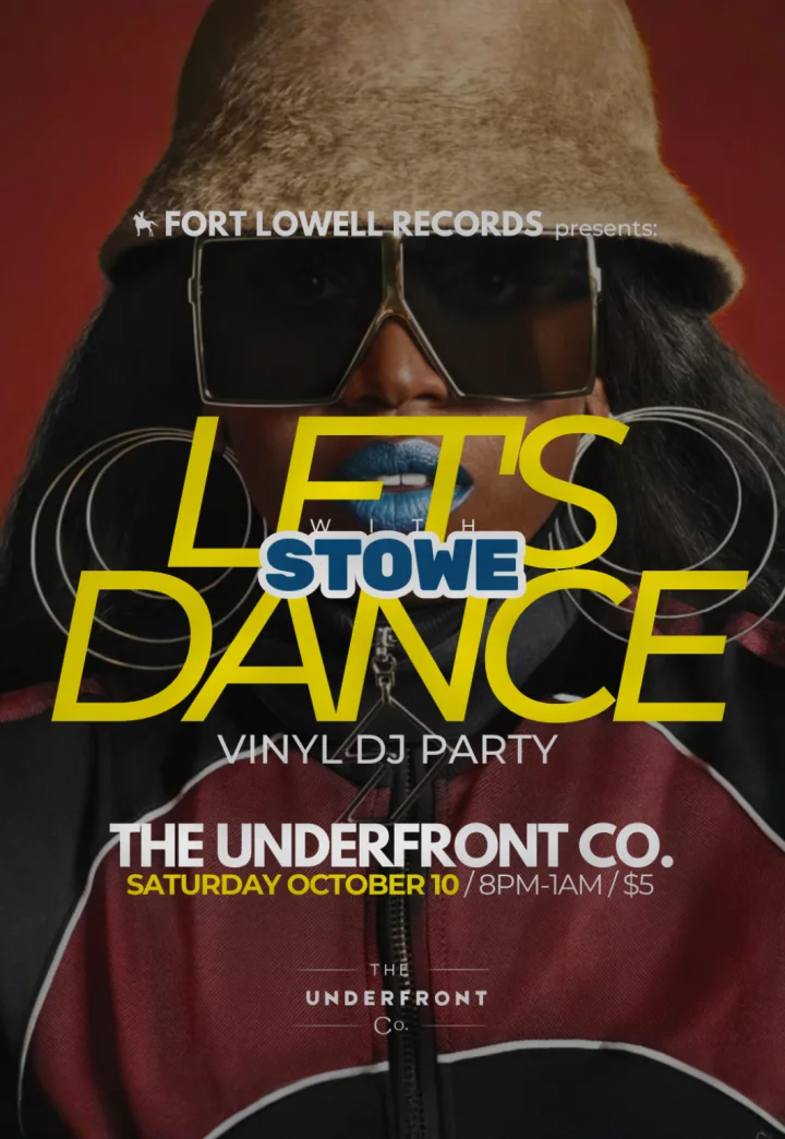 LET'S DANCE Vinyl DJ Party w/ STOWE