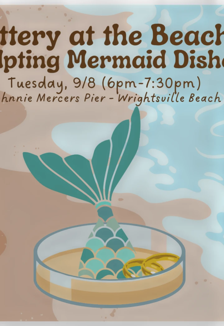 Pottery at the Beach: Mermaid Dishes