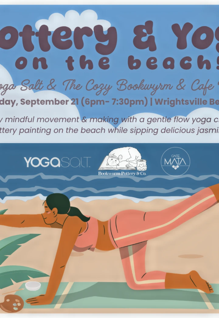 Pottery & Yoga at the Beach with Yoga Salt