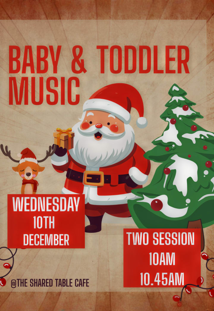 The Shared Table cafe - Baby and Toddler Music session 