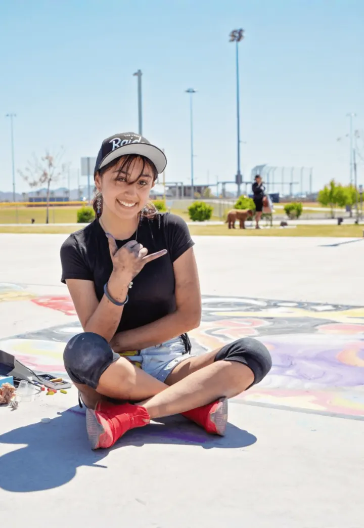 Chalk Art in the Park