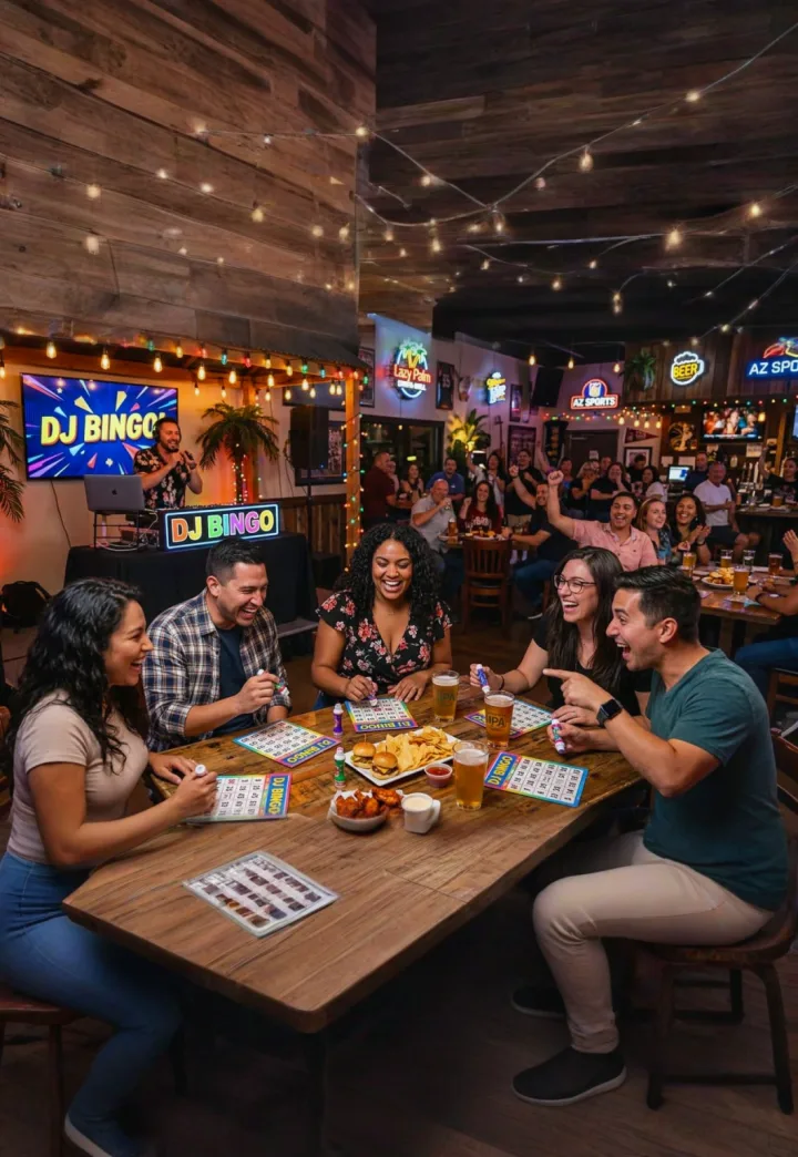 DJ Bingo at Lazy Palm Sports Grill (Thursdays)