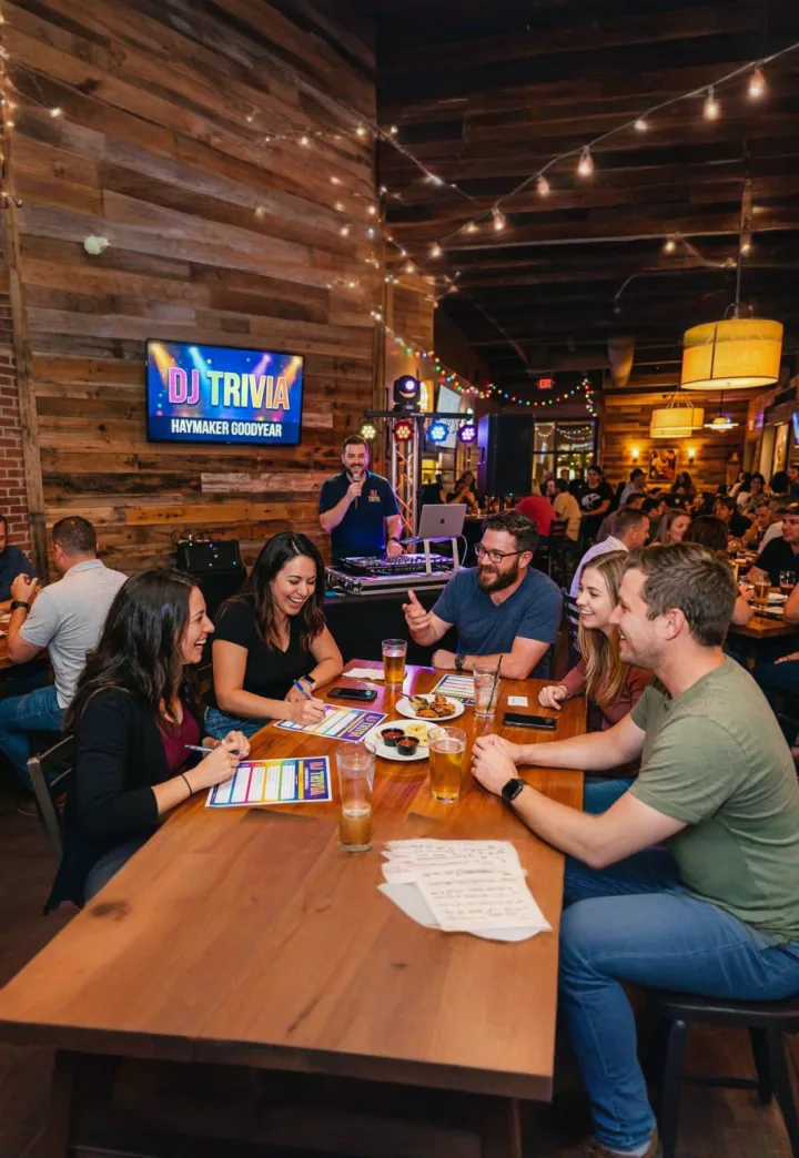 DJ Trivia at Haymaker Goodyear (Mondays)