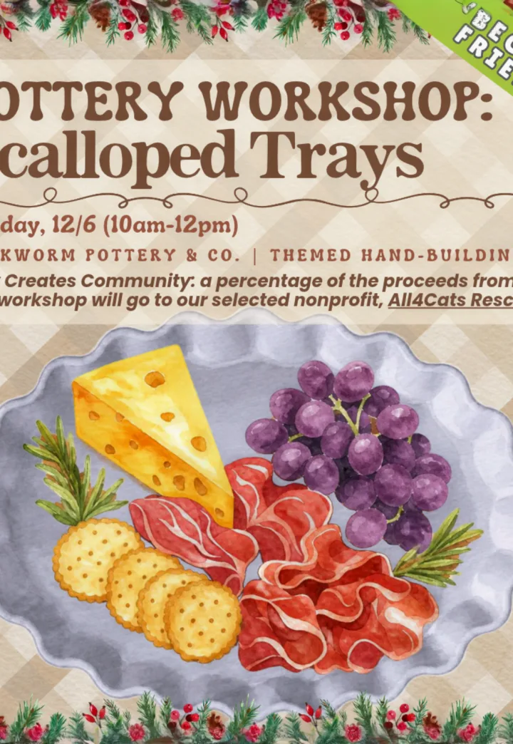 Pottery Workshop: Scalloped Trays