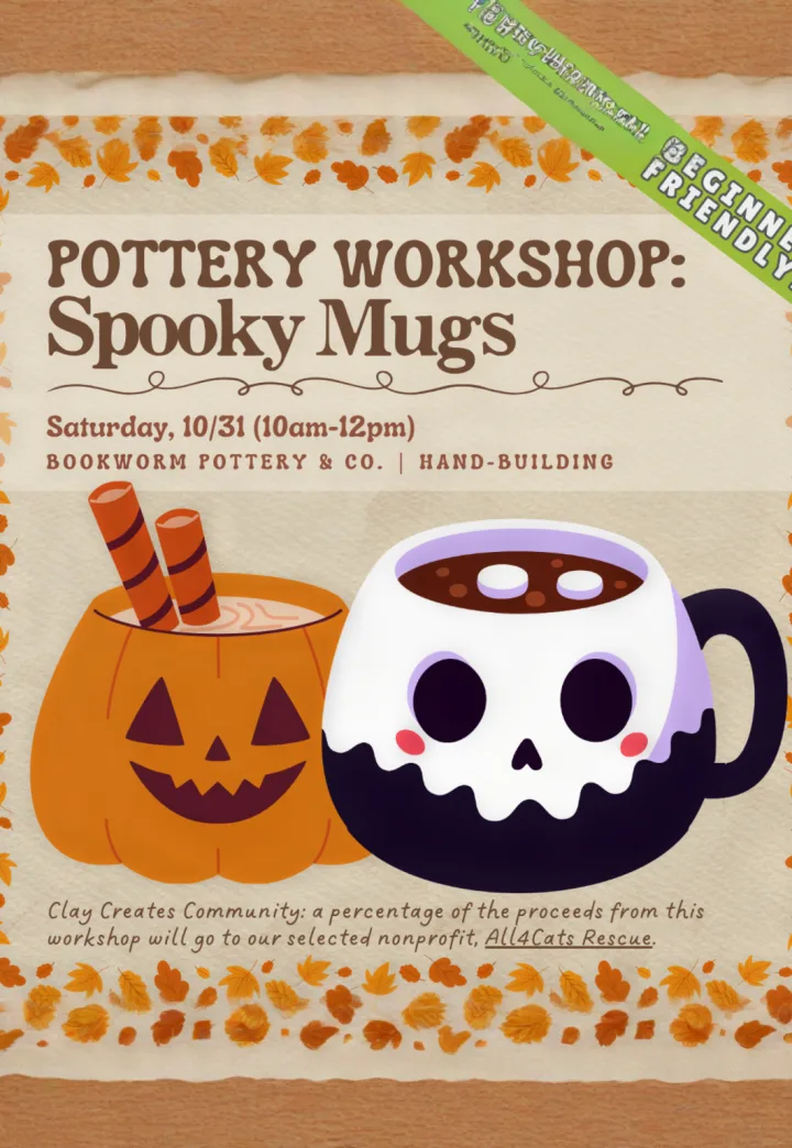 Pottery Workshop: Spooky Mugs