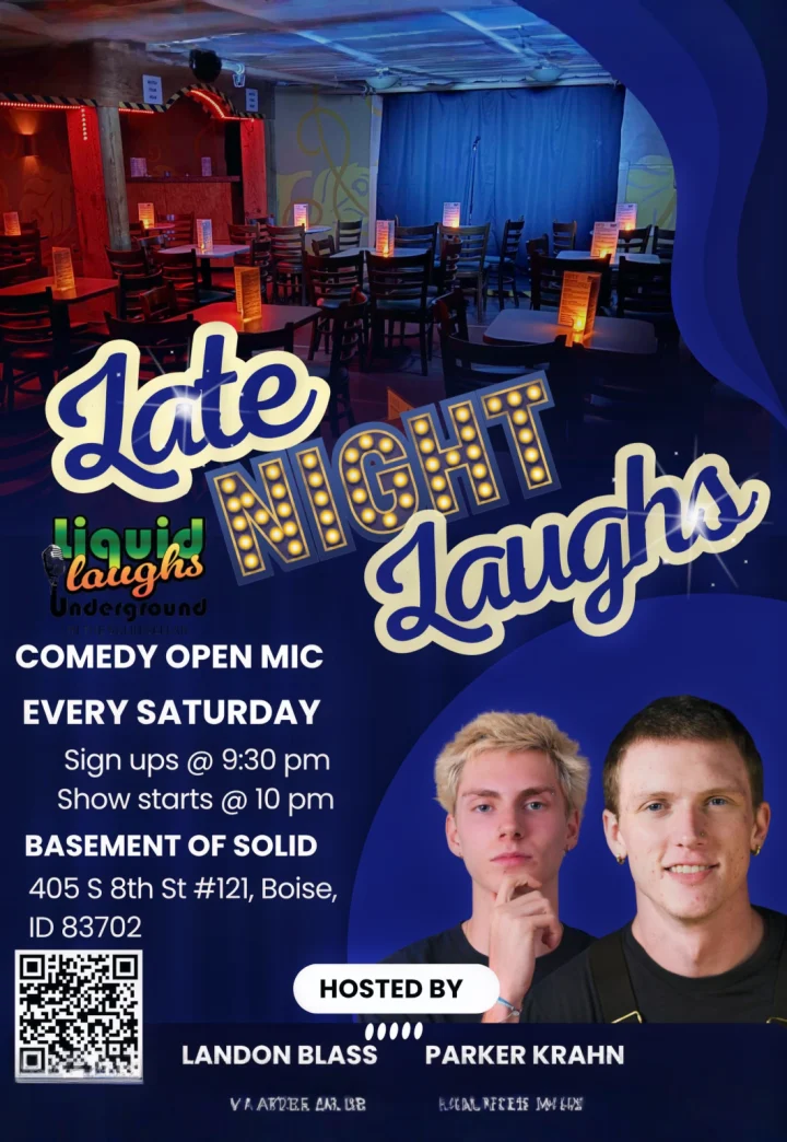 Late Night Laughs Open Mic