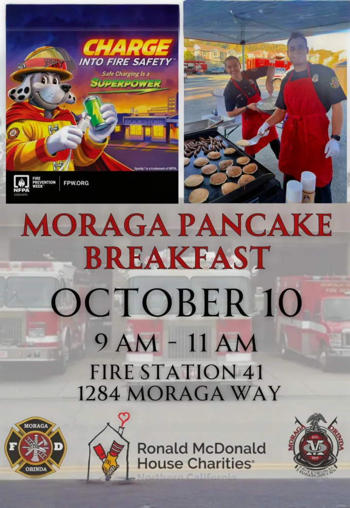Moraga Pancake Breakfast & Fire Station Open House