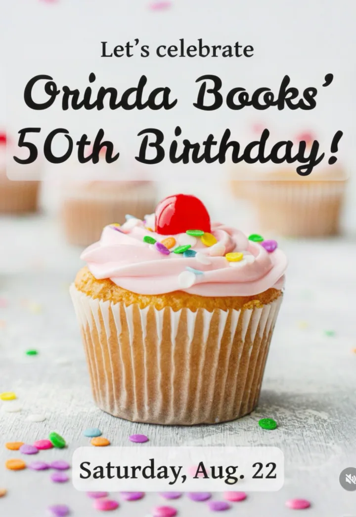 Orinda Books' 50th Birthday