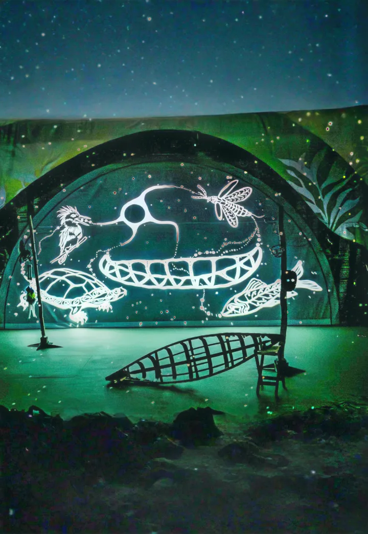 Skeleton Canoe