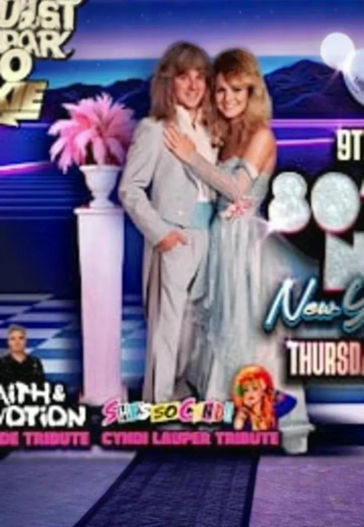 80s PROM NYE BASH w/ Depeche Mode & Cyndi Lauper Tributes... LIVE + DJ, Photobooth & MORE!