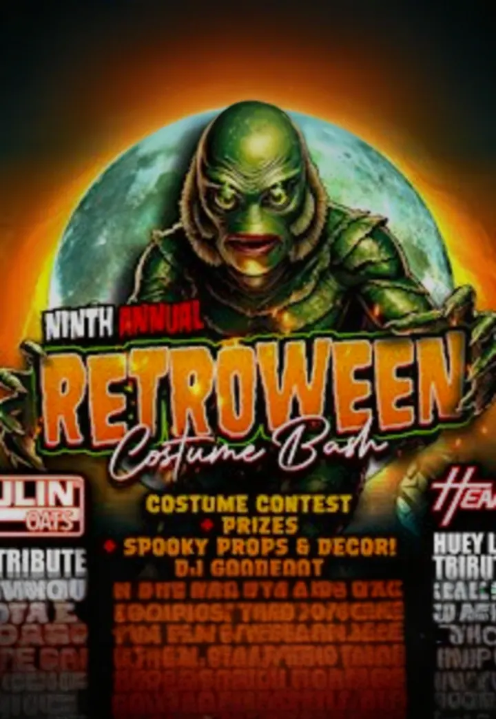 RETROWEEN w/ Hall & Oates + Huey Lewis & The News Tributes & MORE!