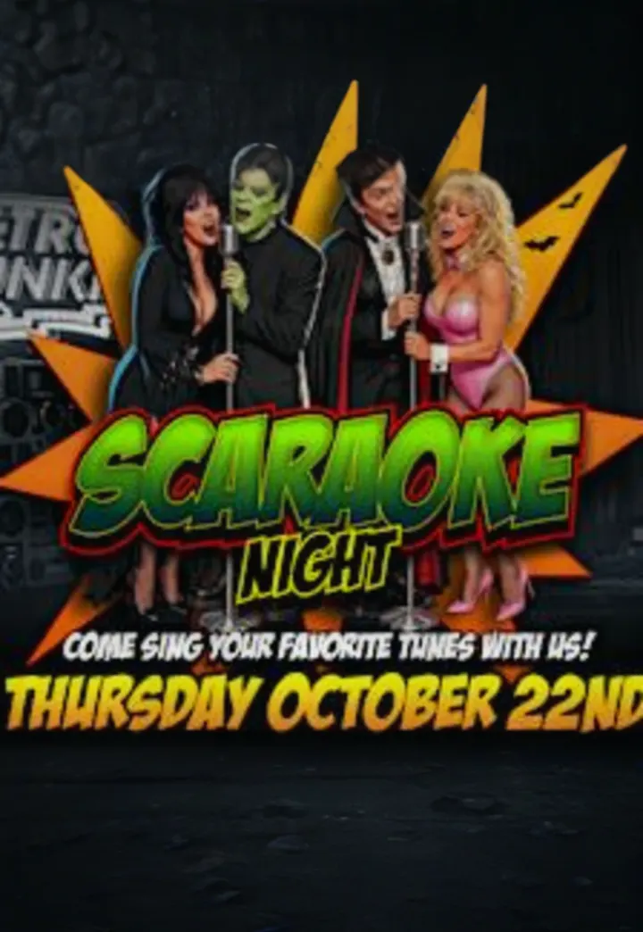 SCARAOKE NIGHT Halloween Kick-Off Party w/ Karaoke ALL Night!