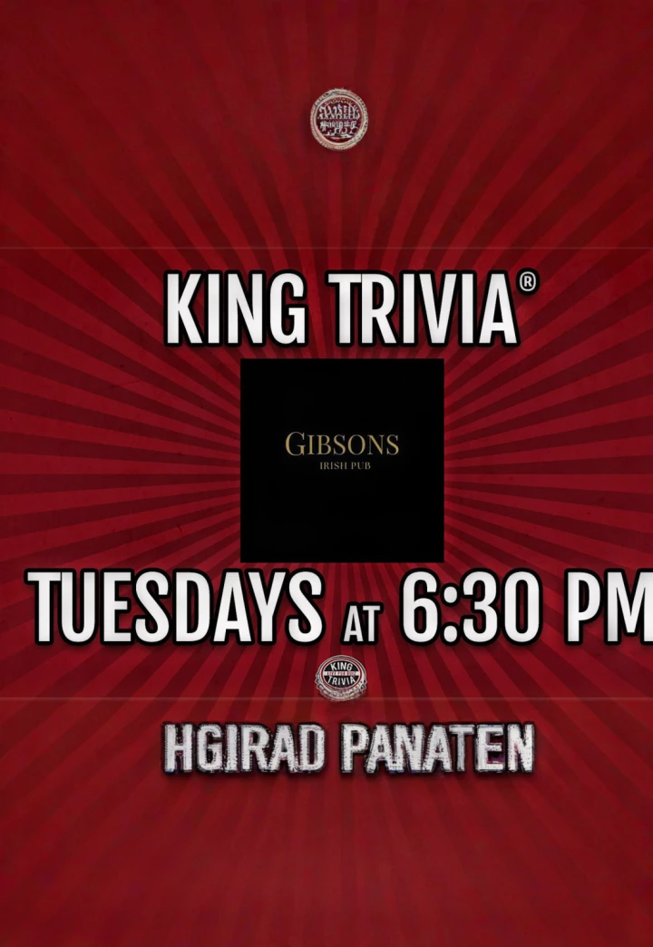 Trivia Night at Gibsons Irish Pub