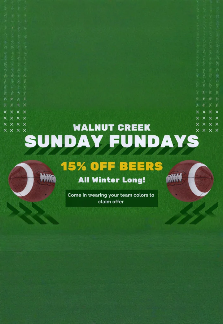 Walnut Creek “Sunday Funday”!