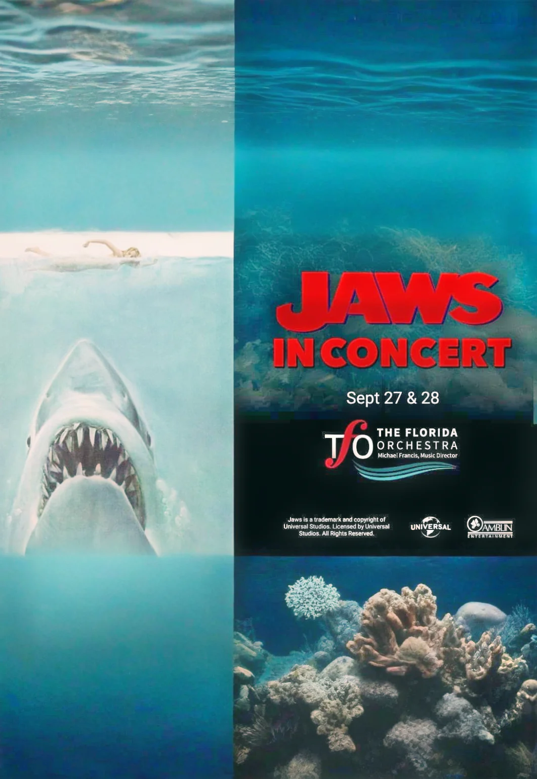 The Florida Orchestra Announces JAWS in Concert