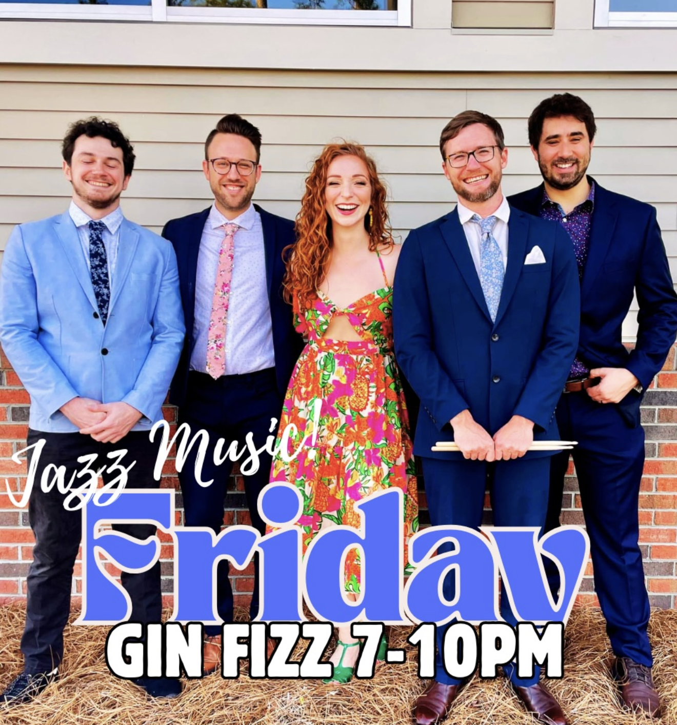Jazz Music with Gin Fizz