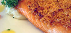 $17 Baked Salmon at Albion Hotel