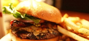 $12 Burger, Chips, Salad at Rosemount Hotel