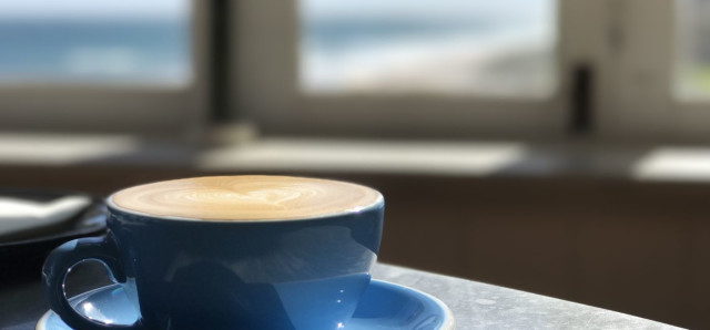 $3.50 Single shot coffee at Indiana Cottesloe Beach