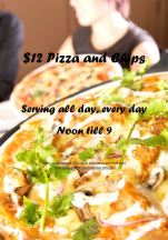$12 Pizza & Chips at Hotel Northbridge