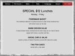 $12 Lunches at The Stirling Arms