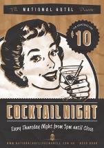 $10 Cocktail Night at The National
