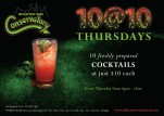$10 Cocktails at Conservatory Rooftop Bar