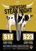 $17 Chewsday Steak at Hyde Park Hotel