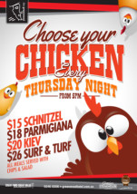 $15 Choose Your Chicken at Greenwood Hotel