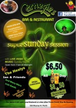 $6.50 Magners at Carnegies Bar & Restaurant