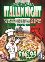 $16.95 Pizza & Pasta Night at Market City Tavern