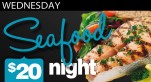 $20 Seafood Night at Whale+Ale