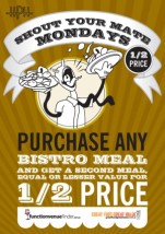 50% Shout Your Mate at Hyde Park Hotel