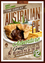 $12 Great Australian Pie at Wanneroo Villa Tavern