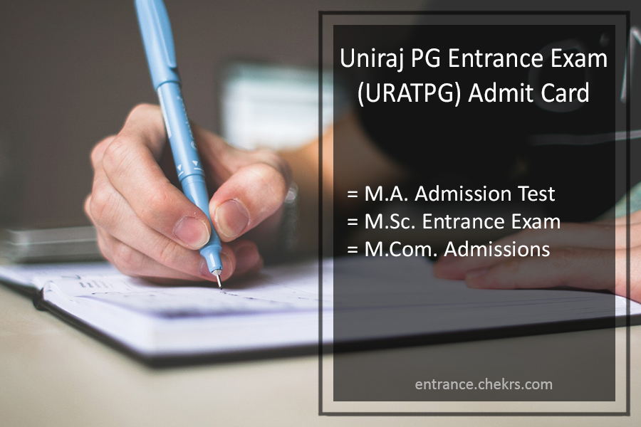 Uniraj PG Entrance (URATPG) Exam Admit Card 2024