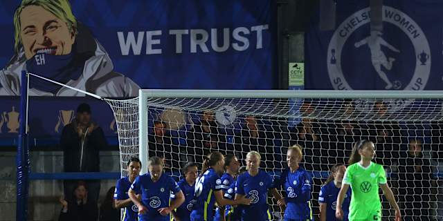 Women's report: Chelsea 3 VfL Wolfsburg 3