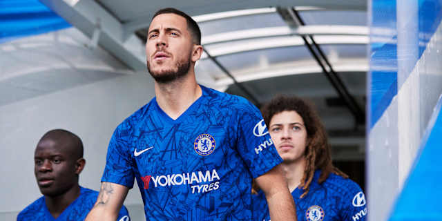 blue chelsea jersey